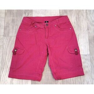 Kuhl Splash 11” Inseam Cargo Shorts Women’s Size 8 Pink Pockets Hiking Gorpcore